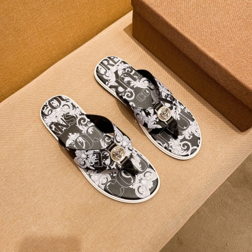 Replica Versace Slippers For Men #1196036, $48.00 USD, [ITEM#1196036], Replica Versace Slippers outlet from China