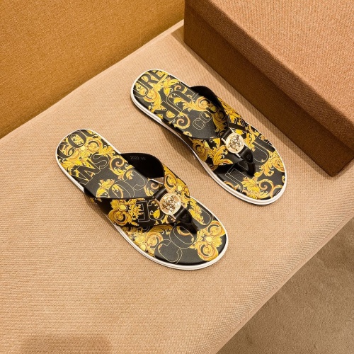 Replica Versace Slippers For Men #1196037, $48.00 USD, [ITEM#1196037], Replica Versace Slippers outlet from China