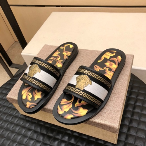 Replica Versace Slippers For Men #1196050, $48.00 USD, [ITEM#1196050], Replica Versace Slippers outlet from China