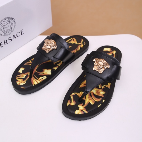 Replica Versace Slippers For Men #1196103, $48.00 USD, [ITEM#1196103], Replica Versace Slippers outlet from China