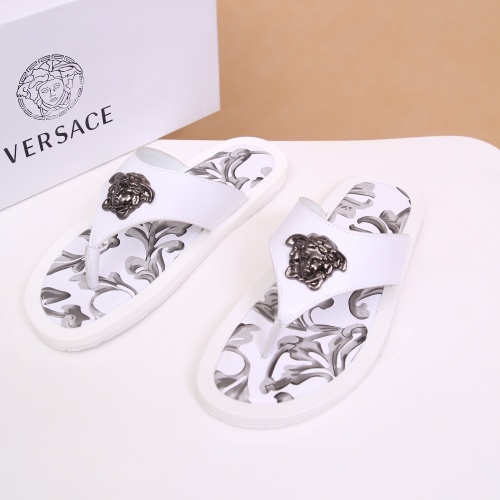 Replica Versace Slippers For Men #1196104, $48.00 USD, [ITEM#1196104], Replica Versace Slippers outlet from China