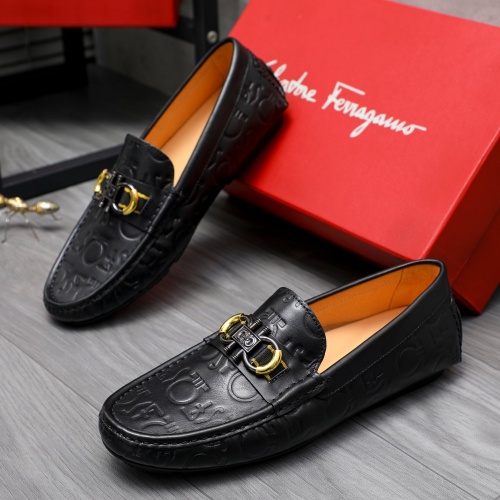 Replica Salvatore Ferragamo Leather Shoes For Men #1196138, $68.00 USD, [ITEM#1196138], Replica Salvatore Ferragamo Leather Shoes outlet from China