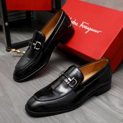 Replica Salvatore Ferragamo Leather Shoes For Men #1196140, $82.00 USD, [ITEM#1196140], Replica Salvatore Ferragamo Leather Shoes outlet from China