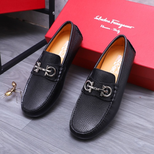 Replica Salvatore Ferragamo Leather Shoes For Men #1196143, $76.00 USD, [ITEM#1196143], Replica Salvatore Ferragamo Leather Shoes outlet from China