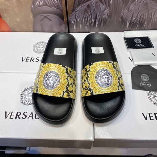 Replica Versace Slippers For Men #1196494, $45.00 USD, [ITEM#1196494], Replica Versace Slippers outlet from China