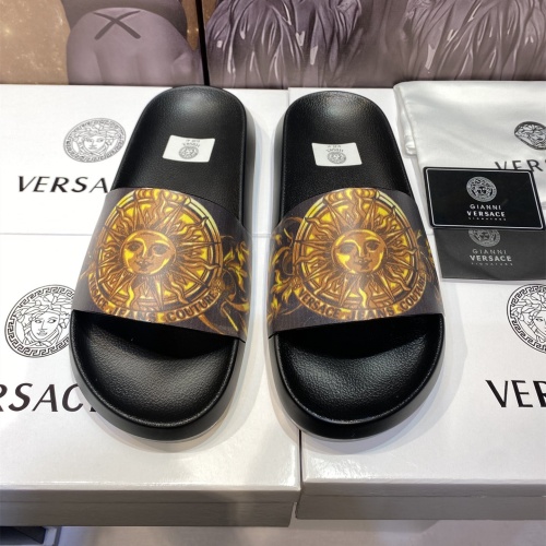 Replica Versace Slippers For Men #1196506, $45.00 USD, [ITEM#1196506], Replica Versace Slippers outlet from China