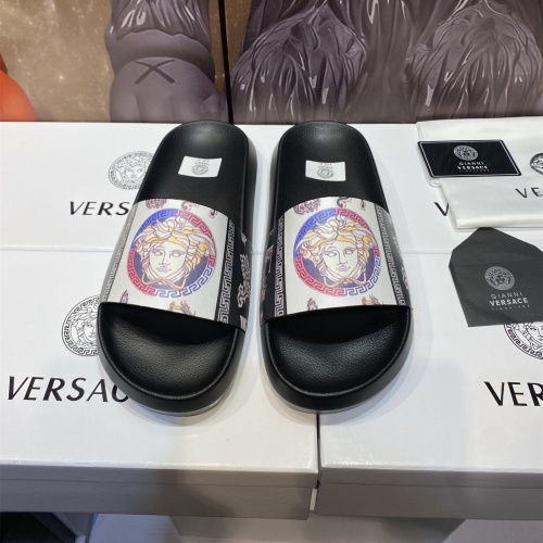 Replica Versace Slippers For Men #1196509, $45.00 USD, [ITEM#1196509], Replica Versace Slippers outlet from China