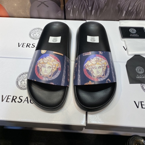 Replica Versace Slippers For Men #1196516, $45.00 USD, [ITEM#1196516], Replica Versace Slippers outlet from China