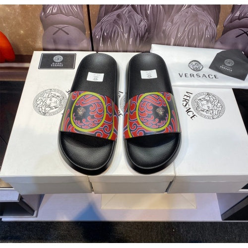 Replica Versace Slippers For Men #1196519, $45.00 USD, [ITEM#1196519], Replica Versace Slippers outlet from China