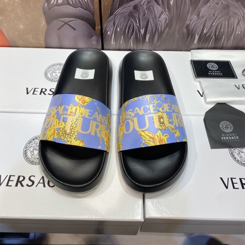 Replica Versace Slippers For Men #1196524, $45.00 USD, [ITEM#1196524], Replica Versace Slippers outlet from China
