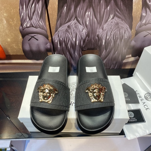 Replica Versace Slippers For Men #1196549, $48.00 USD, [ITEM#1196549], Replica Versace Slippers outlet from China