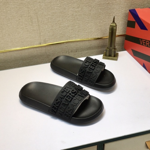 Replica Versace Slippers For Men #1196554, $45.00 USD, [ITEM#1196554], Replica Versace Slippers outlet from China