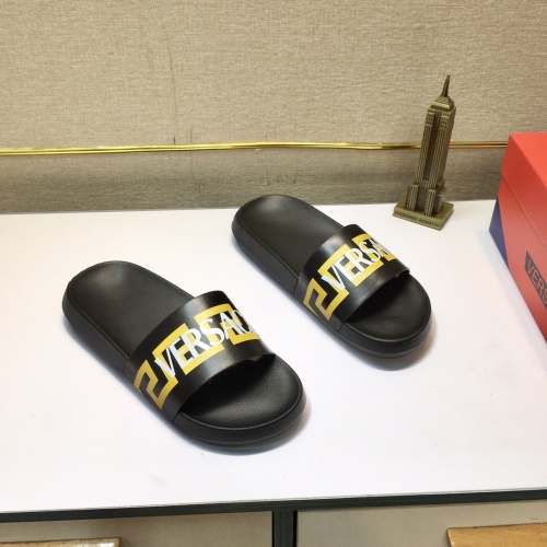 Replica Versace Slippers For Men #1196555, $45.00 USD, [ITEM#1196555], Replica Versace Slippers outlet from China