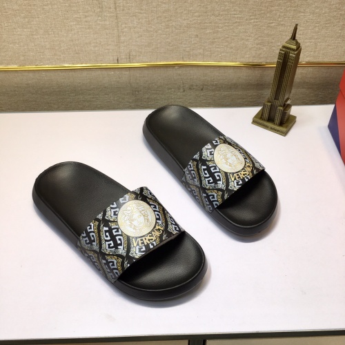 Replica Versace Slippers For Men #1196558, $45.00 USD, [ITEM#1196558], Replica Versace Slippers outlet from China