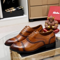 $76.00 USD Salvatore Ferragamo Leather Shoes For Men #1186497