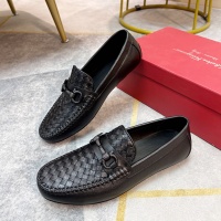 $88.00 USD Salvatore Ferragamo Leather Shoes For Men #1186543
