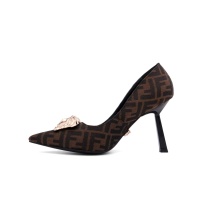 $80.00 USD Versace High-Heeled Shoes For Women #1187376