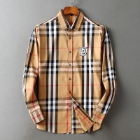 Burberry Shirts Long Sleeved For Men #1192215