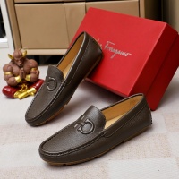 $68.00 USD Salvatore Ferragamo Leather Shoes For Men #1195803