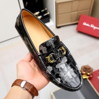$68.00 USD Salvatore Ferragamo Leather Shoes For Men #1195860