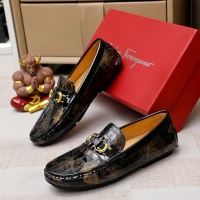 $68.00 USD Salvatore Ferragamo Leather Shoes For Men #1195861