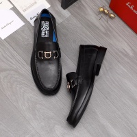 $85.00 USD Salvatore Ferragamo Leather Shoes For Men #1196141
