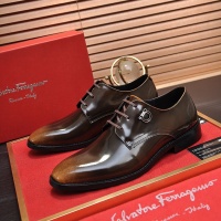 $98.00 USD Salvatore Ferragamo Leather Shoes For Men #1196415
