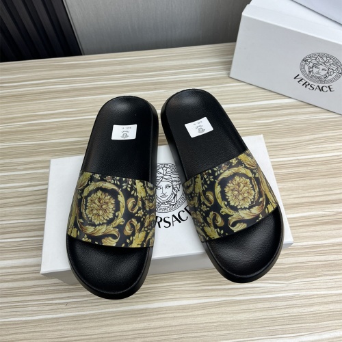 Replica Versace Slippers For Men #1196598, $45.00 USD, [ITEM#1196598], Replica Versace Slippers outlet from China
