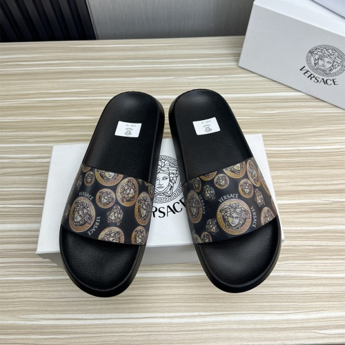 Replica Versace Slippers For Men #1196601, $45.00 USD, [ITEM#1196601], Replica Versace Slippers outlet from China