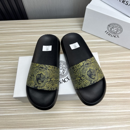 Replica Versace Slippers For Men #1196604, $45.00 USD, [ITEM#1196604], Replica Versace Slippers outlet from China