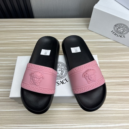 Replica Versace Slippers For Men #1196605, $45.00 USD, [ITEM#1196605], Replica Versace Slippers outlet from China