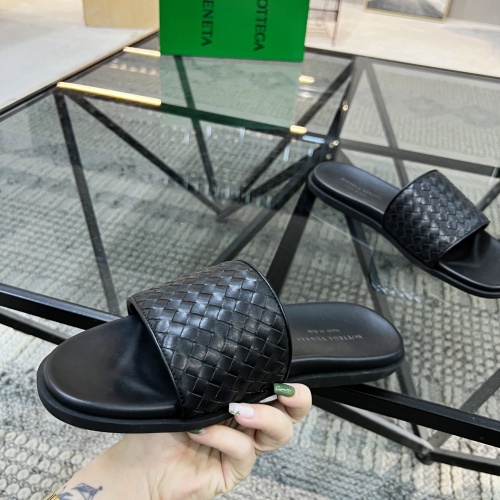 Replica Bottega Veneta BV Slippers For Men #1196725 $52.00 USD for Wholesale