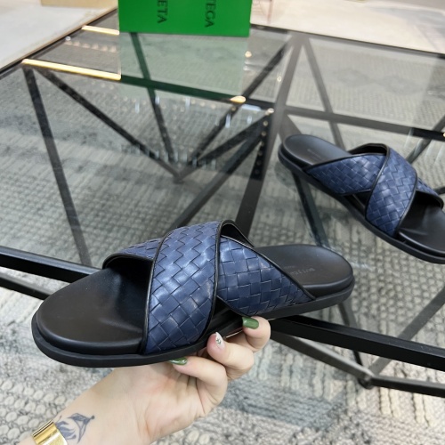Replica Bottega Veneta BV Slippers For Men #1196728 $52.00 USD for Wholesale