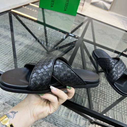 Replica Bottega Veneta BV Slippers For Men #1196729 $52.00 USD for Wholesale
