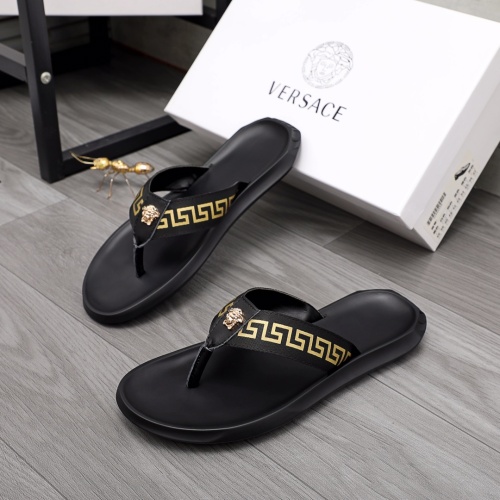Replica Versace Slippers For Men #1196789, $42.00 USD, [ITEM#1196789], Replica Versace Slippers outlet from China