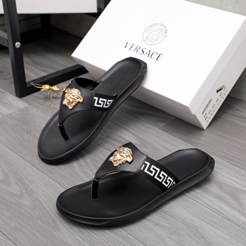 Replica Versace Slippers For Men #1196793, $42.00 USD, [ITEM#1196793], Replica Versace Slippers outlet from China