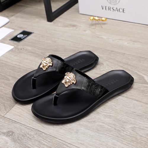 Replica Versace Slippers For Men #1196798, $42.00 USD, [ITEM#1196798], Replica Versace Slippers outlet from China
