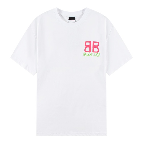 Replica Balenciaga T-Shirts Short Sleeved For Unisex #1196886, $40.00 USD, [ITEM#1196886], Replica Balenciaga T-Shirts outlet from China
