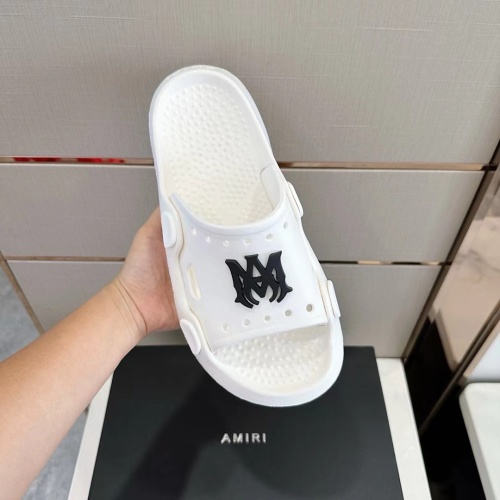 Replica Amiri Slippers For Men #1197130 $76.00 USD for Wholesale