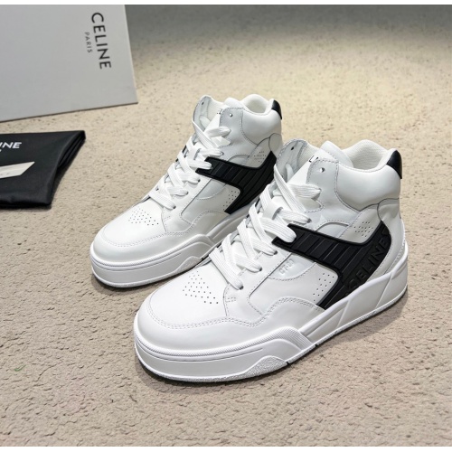 Replica Celine High Top Shoes For Women #1197155, $98.00 USD, [ITEM#1197155], Replica Celine High Top Shoes outlet from China