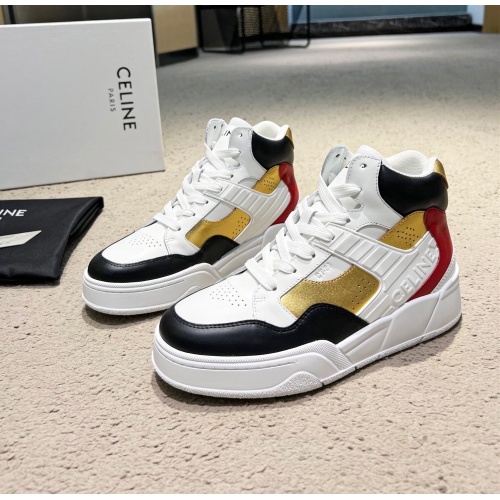 Replica Celine High Top Shoes For Women #1197157, $98.00 USD, [ITEM#1197157], Replica Celine High Top Shoes outlet from China