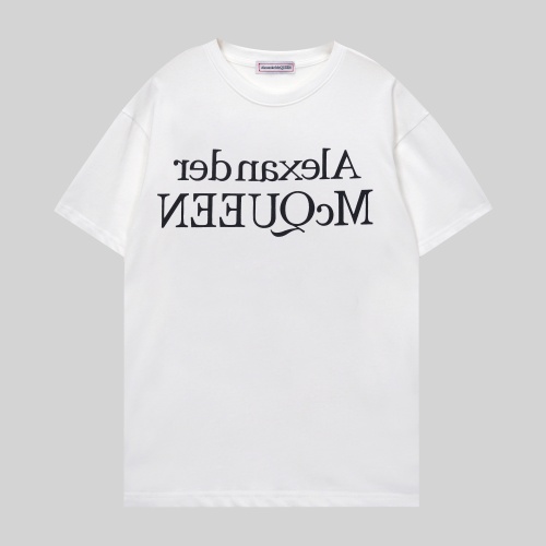 Replica Alexander McQueen T-shirts Short Sleeved For Unisex #1197187, $27.00 USD, [ITEM#1197187], Replica Alexander McQueen T-shirts outlet from China