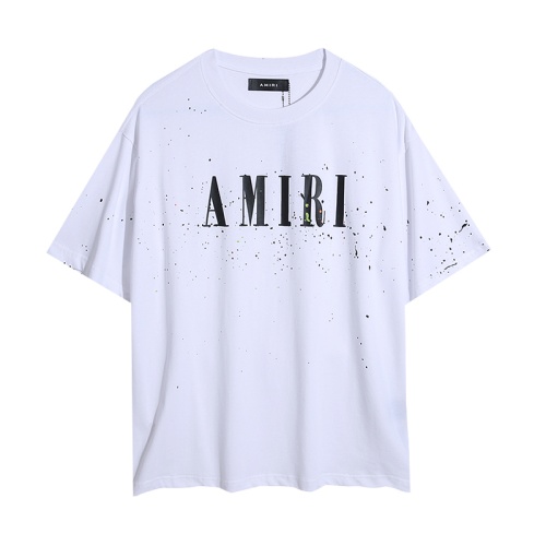 Replica Amiri T-Shirts Short Sleeved For Unisex #1197201, $27.00 USD, [ITEM#1197201], Replica Amiri T-Shirts outlet from China