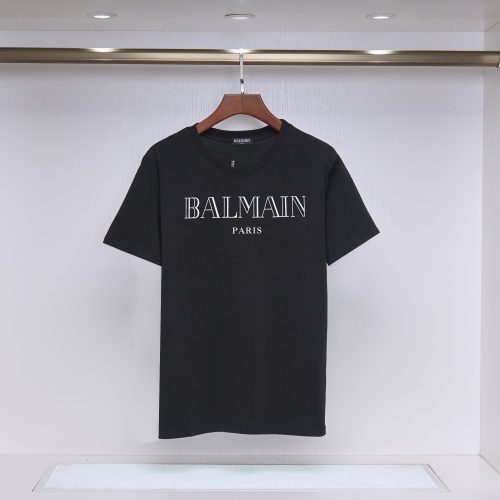 Replica Balmain T-Shirts Short Sleeved For Unisex #1197222, $25.00 USD, [ITEM#1197222], Replica Balmain T-Shirts outlet from China