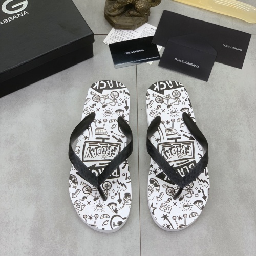 Replica Dolce &amp; Gabbana D&amp;G Slippers For Men #1197337, $45.00 USD, [ITEM#1197337], Replica Dolce &amp; Gabbana D&amp;G Slippers outlet from China