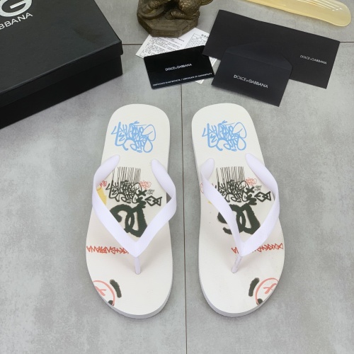 Replica Dolce &amp; Gabbana D&amp;G Slippers For Men #1197341, $45.00 USD, [ITEM#1197341], Replica Dolce &amp; Gabbana D&amp;G Slippers outlet from China