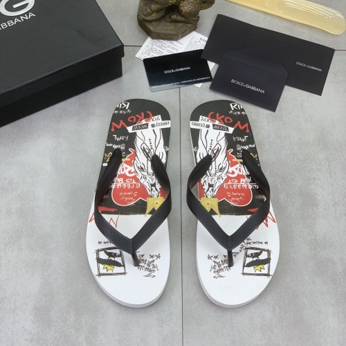 Replica Dolce &amp; Gabbana D&amp;G Slippers For Men #1197343, $45.00 USD, [ITEM#1197343], Replica Dolce &amp; Gabbana D&amp;G Slippers outlet from China