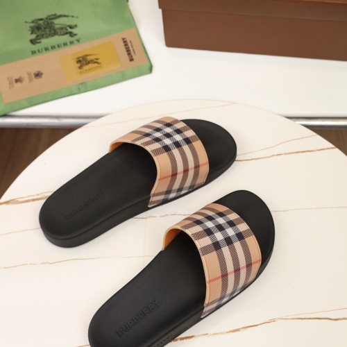 Replica Burberry Slippers For Men #1197585 $48.00 USD for Wholesale