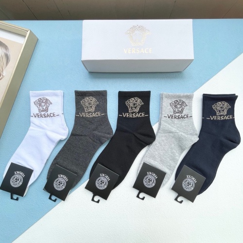 Replica Versace Socks #1197682, $27.00 USD, [ITEM#1197682], Replica Versace Socks outlet from China