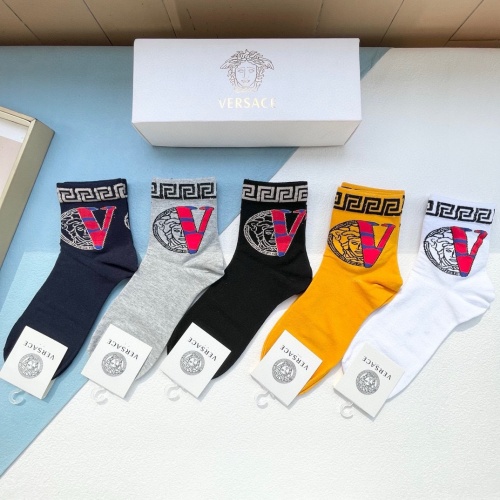 Replica Versace Socks For Men #1197684, $27.00 USD, [ITEM#1197684], Replica Versace Socks outlet from China